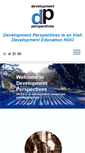Mobile Screenshot of developmentperspectives.ie